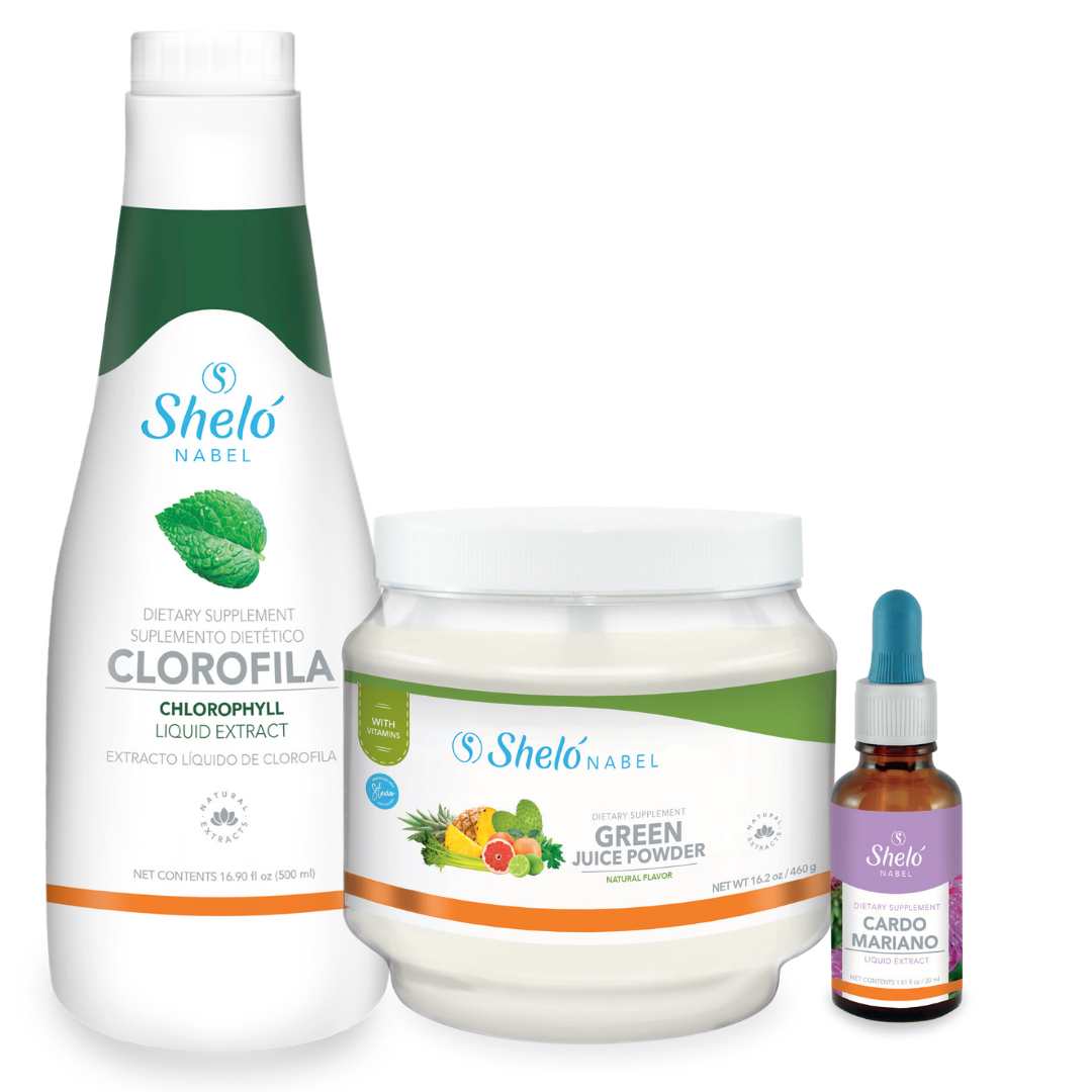 Clorofila Shelo abel USA - Suplemento Natral Detox en Estados Unidos. Mejora digestion y energia.