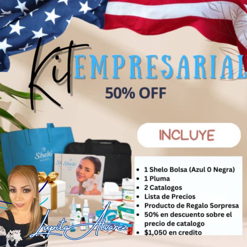 Kit Empresarial Shelo Nabel Vende por catalogo Afiliaciones e inscripciones Estados Unidos Equipo Hope Mara de Garcia